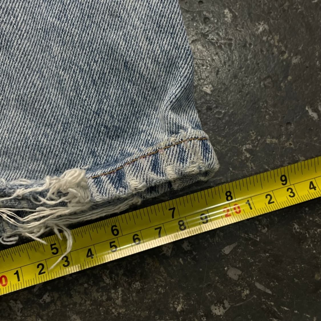 35 리바이스 505 리메이크 그런지 데님팬츠  상품이미지6