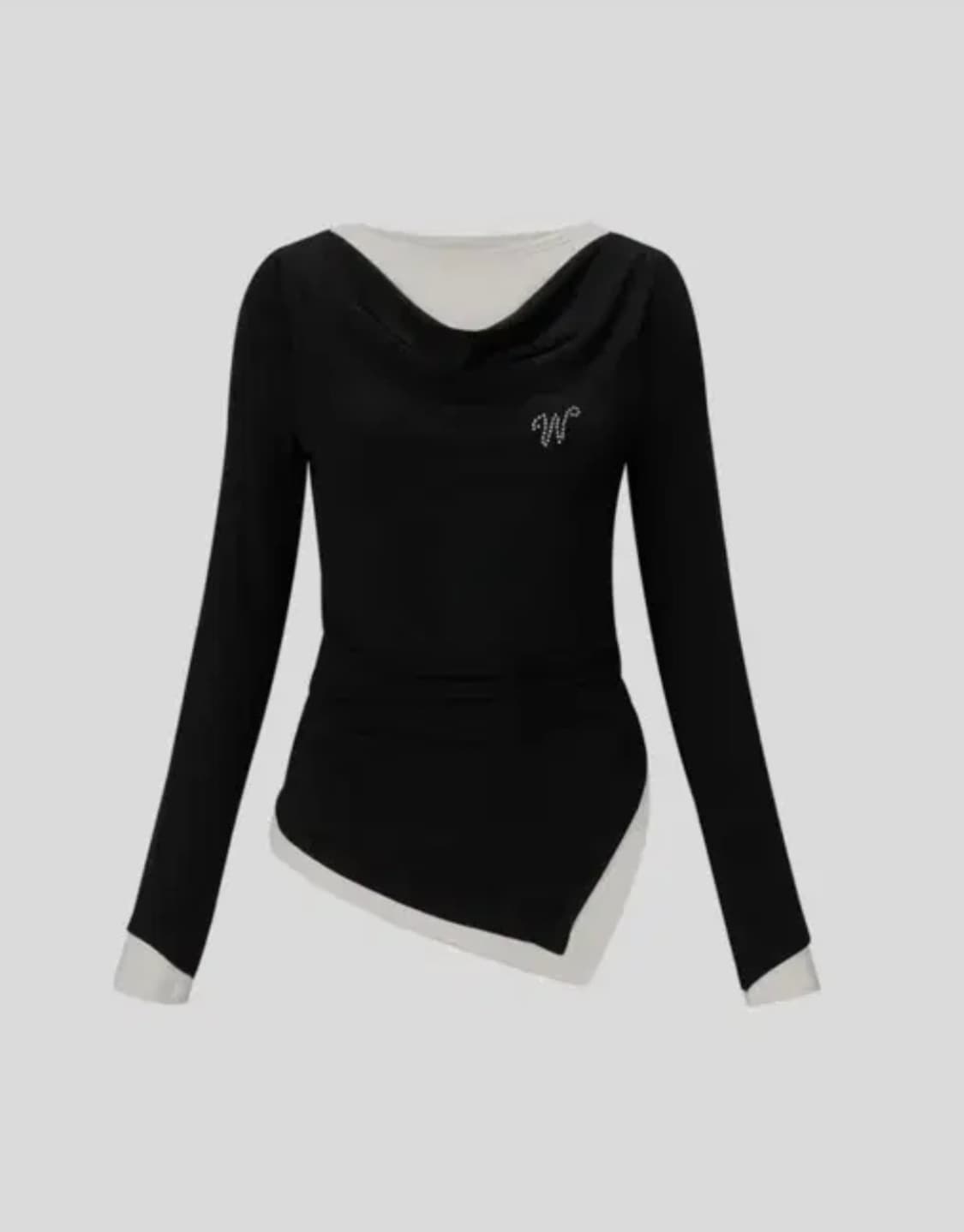 위세임 랩 투피스 롱 슬리브 상품이미지1