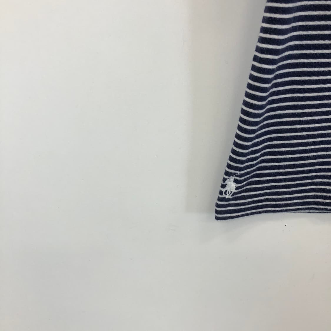 폴로 랄프로렌 화이트포니 보더반팔 M 상품이미지2