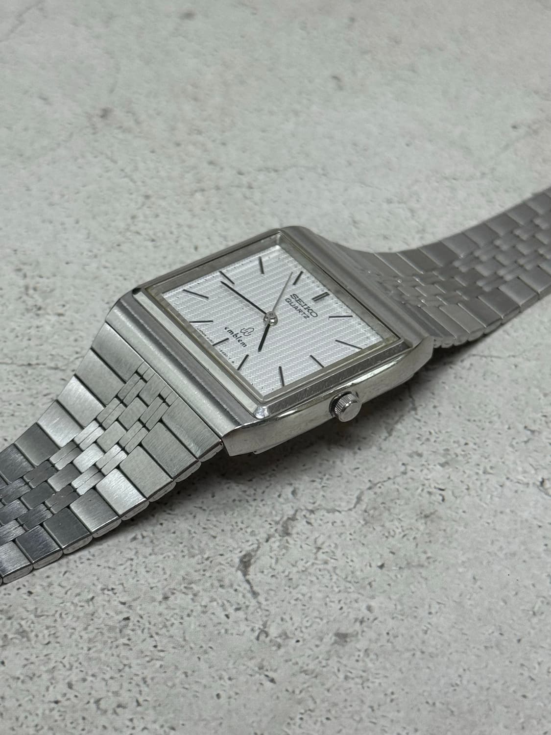 70s 빈티지 세이코 엠블럼 쿼츠 희귀 상품이미지3