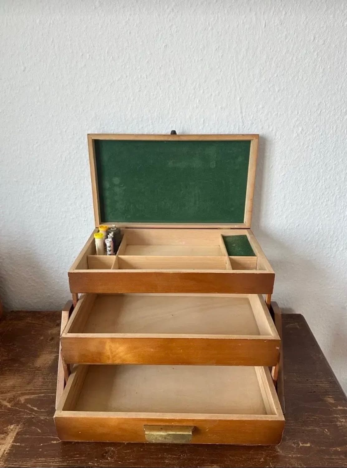 독일)빈티지 아코디언 소잉박스 상품이미지3