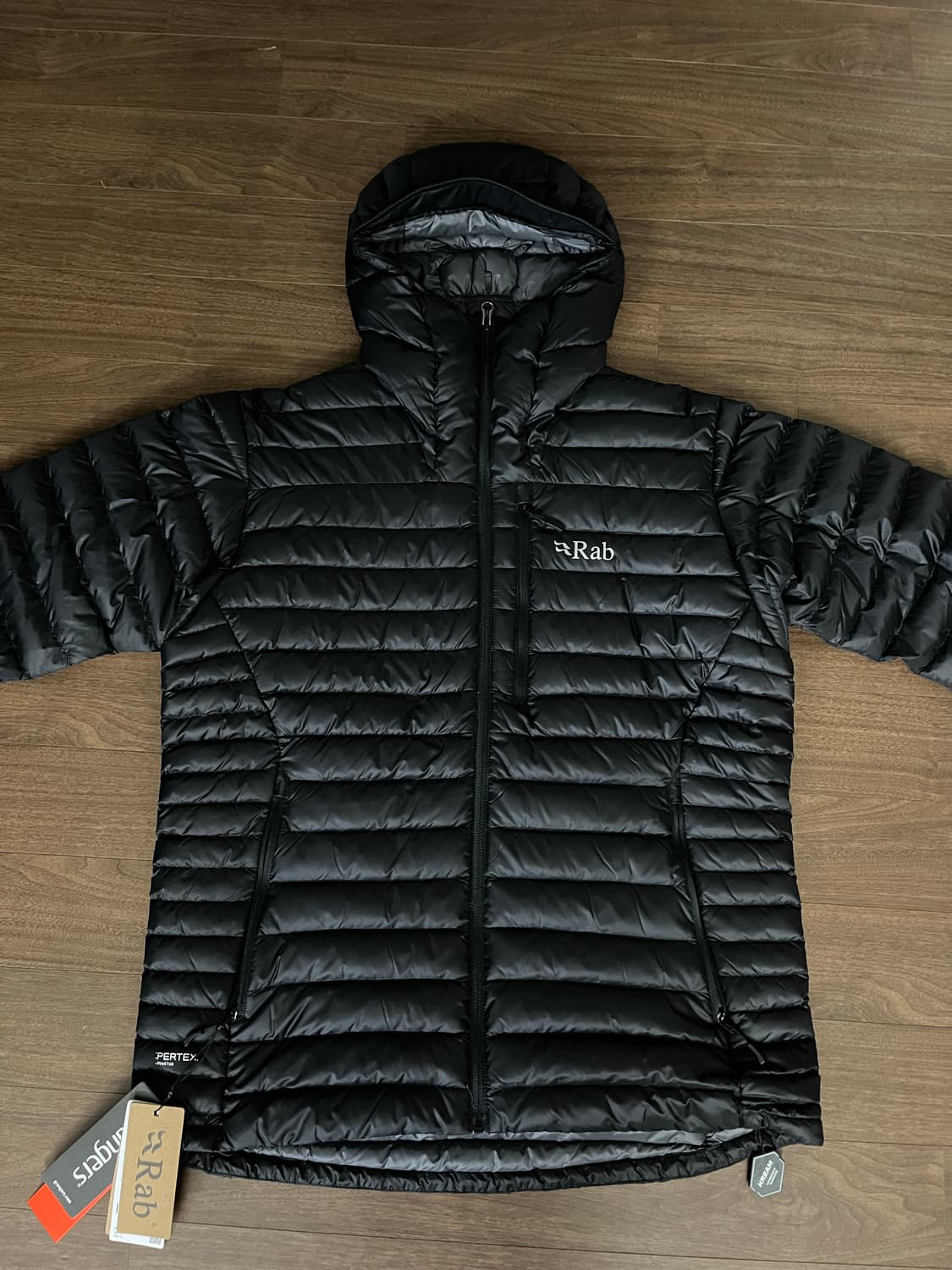 [새상품] 랩 Rab 마이크로라이트 알파인 자켓 블랙 L 상품이미지1