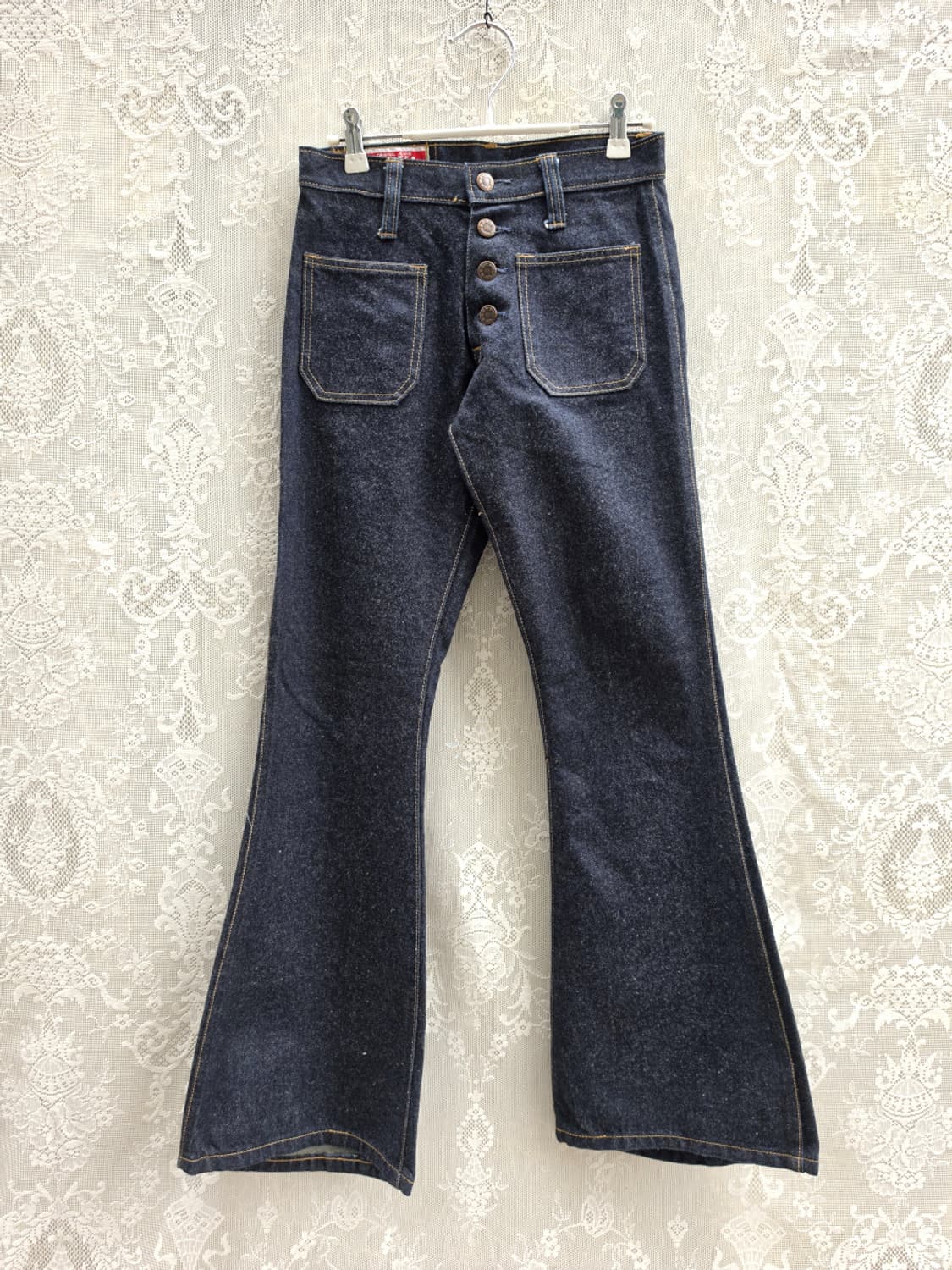70s 벨바텀 데님팬츠 상품이미지1