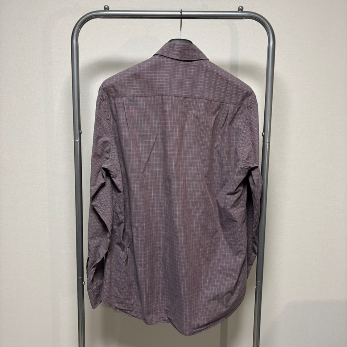 드리스 반 노튼 체크 셔츠 상품이미지5