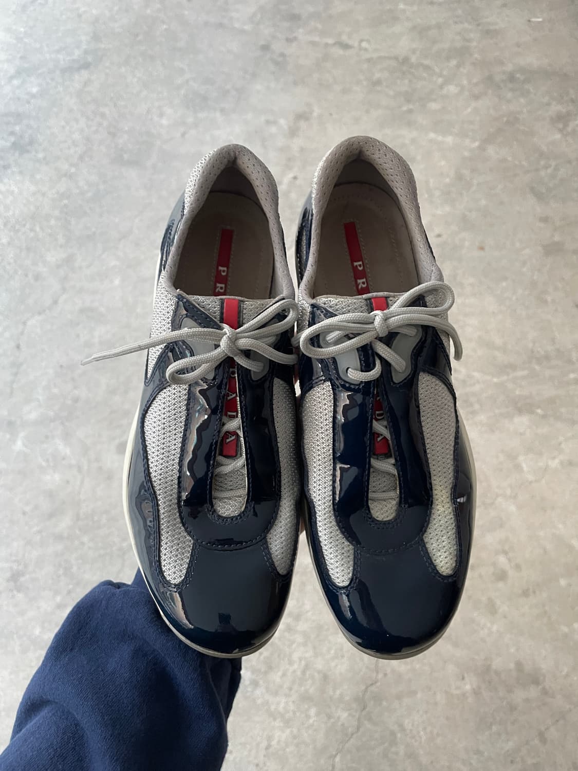 00s Prada Sports America’s Cup Patent Le 상품이미지4