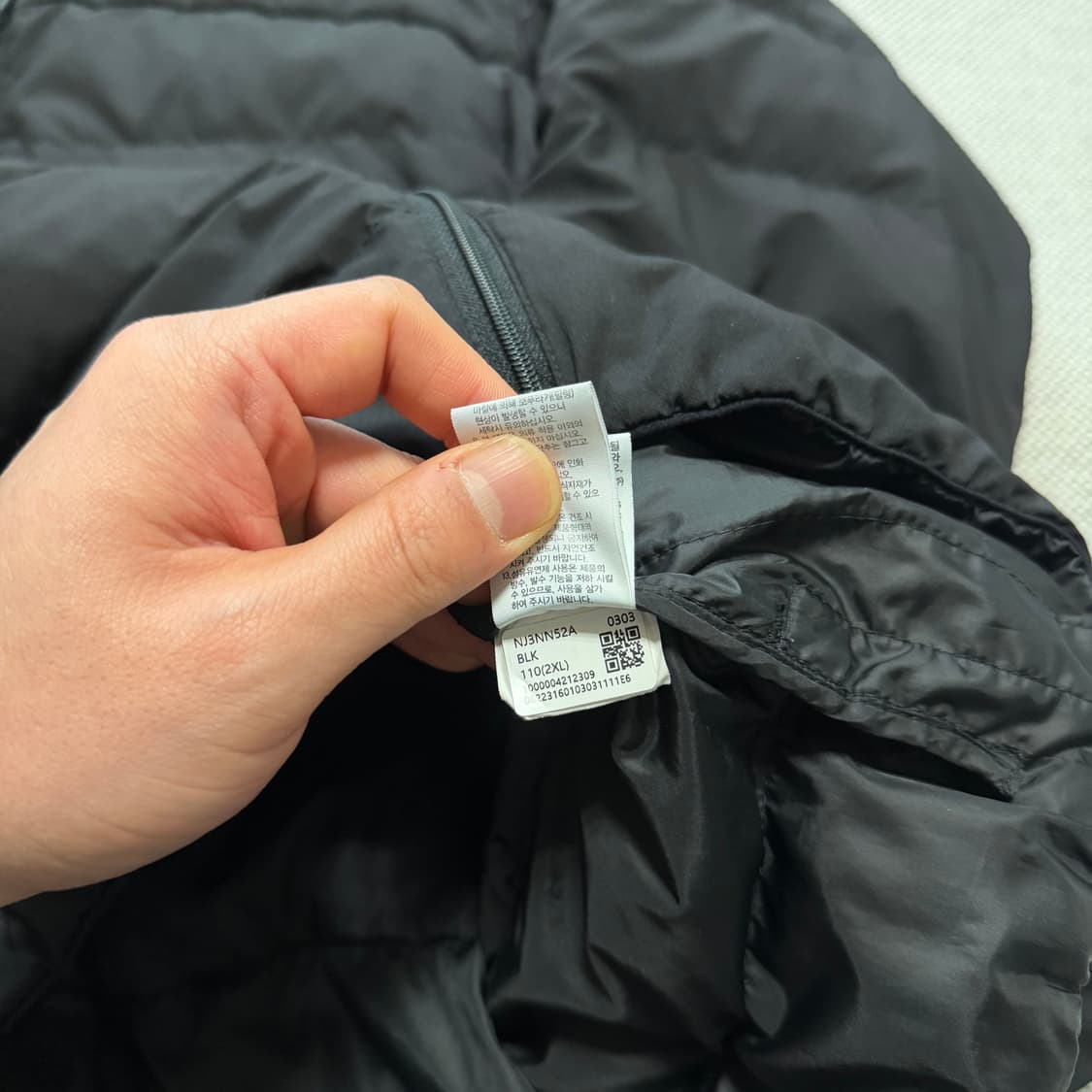 노스페이스 루이스 온볼 스탠넥 패딩 자켓 상품이미지6