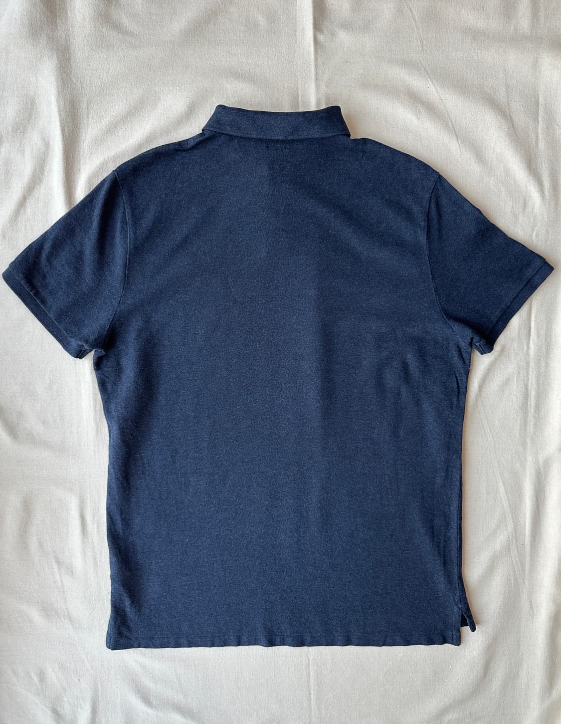 폴로 랄프로렌 미드나잇 블루 반팔 카라티 커스텀슬림핏 XL 상품이미지7