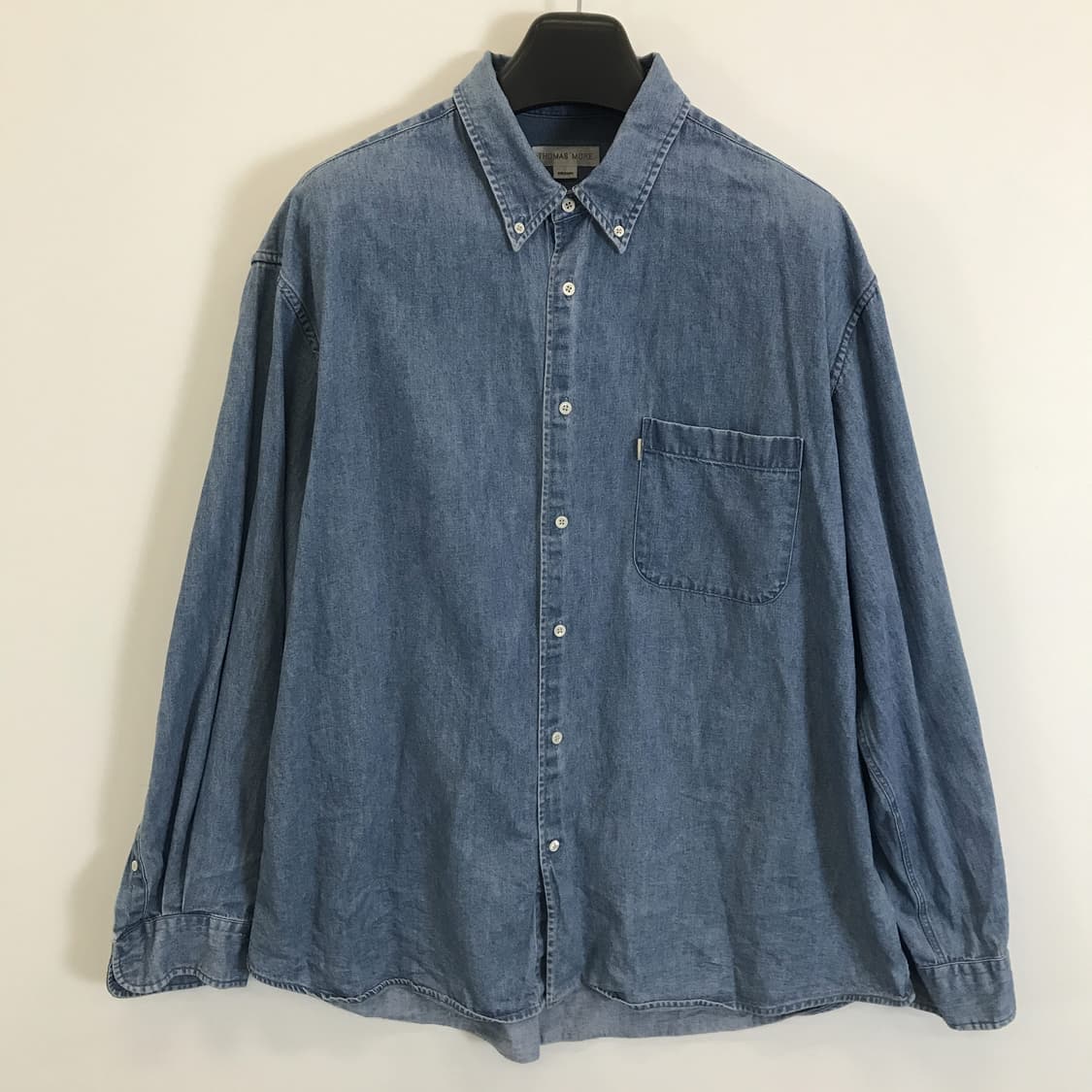 토마스모어 인디고 버튼다운 데님셔츠 [M] 상품이미지1