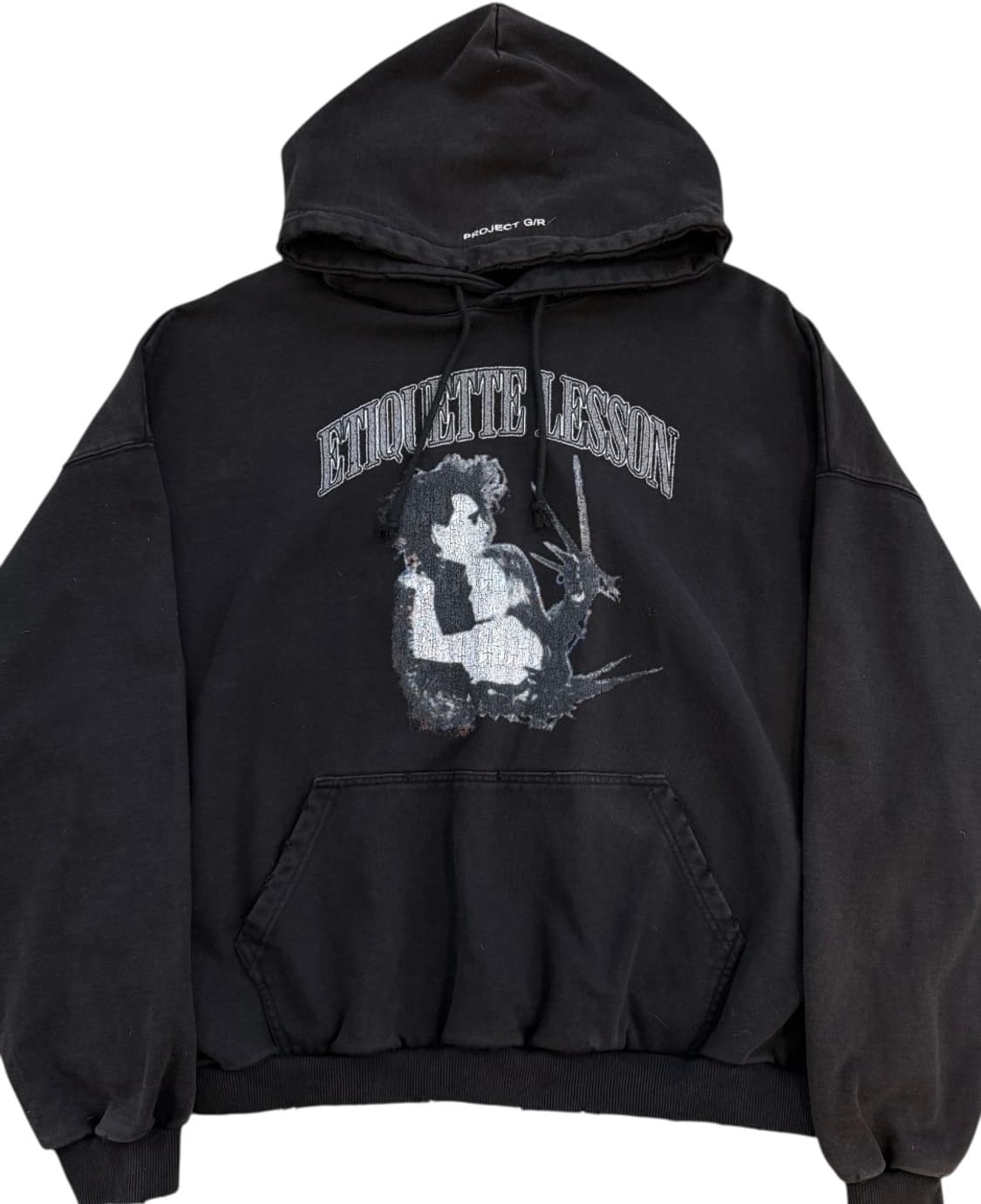 프로젝트 G/R 에티켓 레슨 빈티지 워시드 후디 상품이미지3