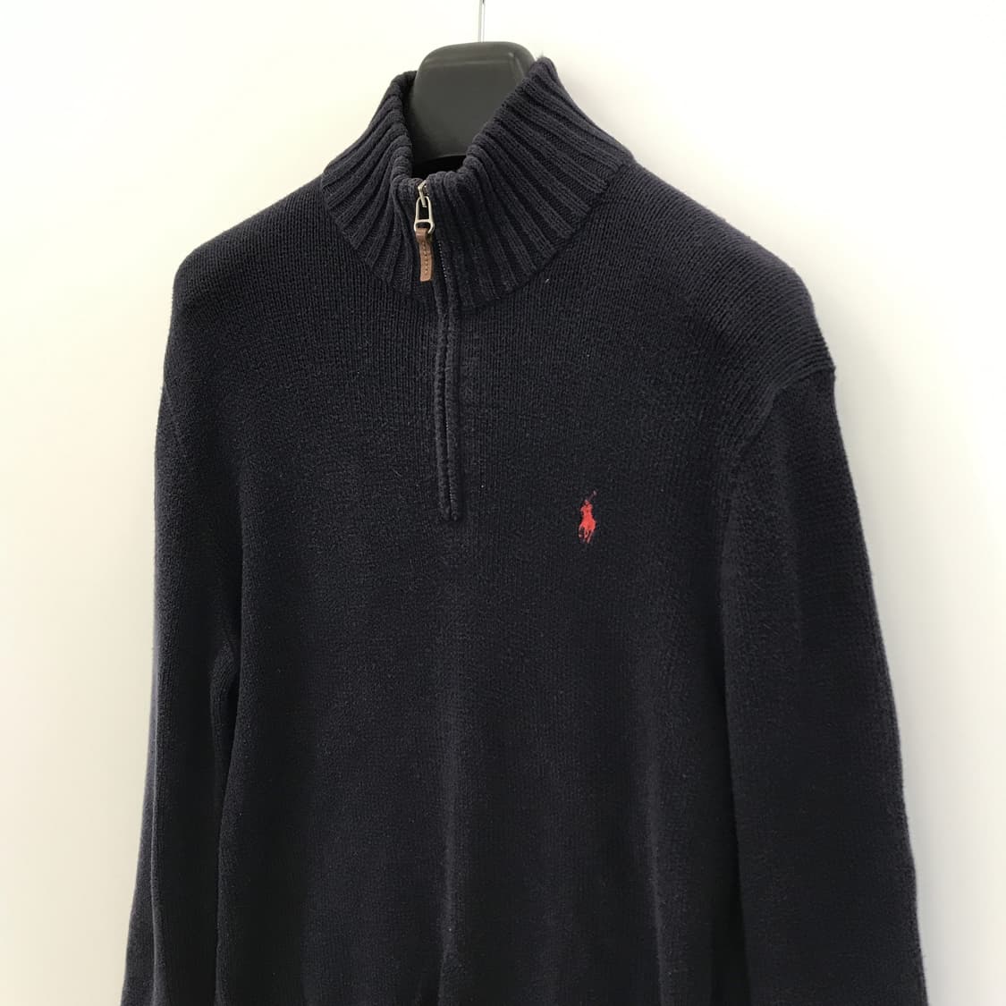 폴로 피마코튼 하프집업 니트 [M] 상품이미지2
