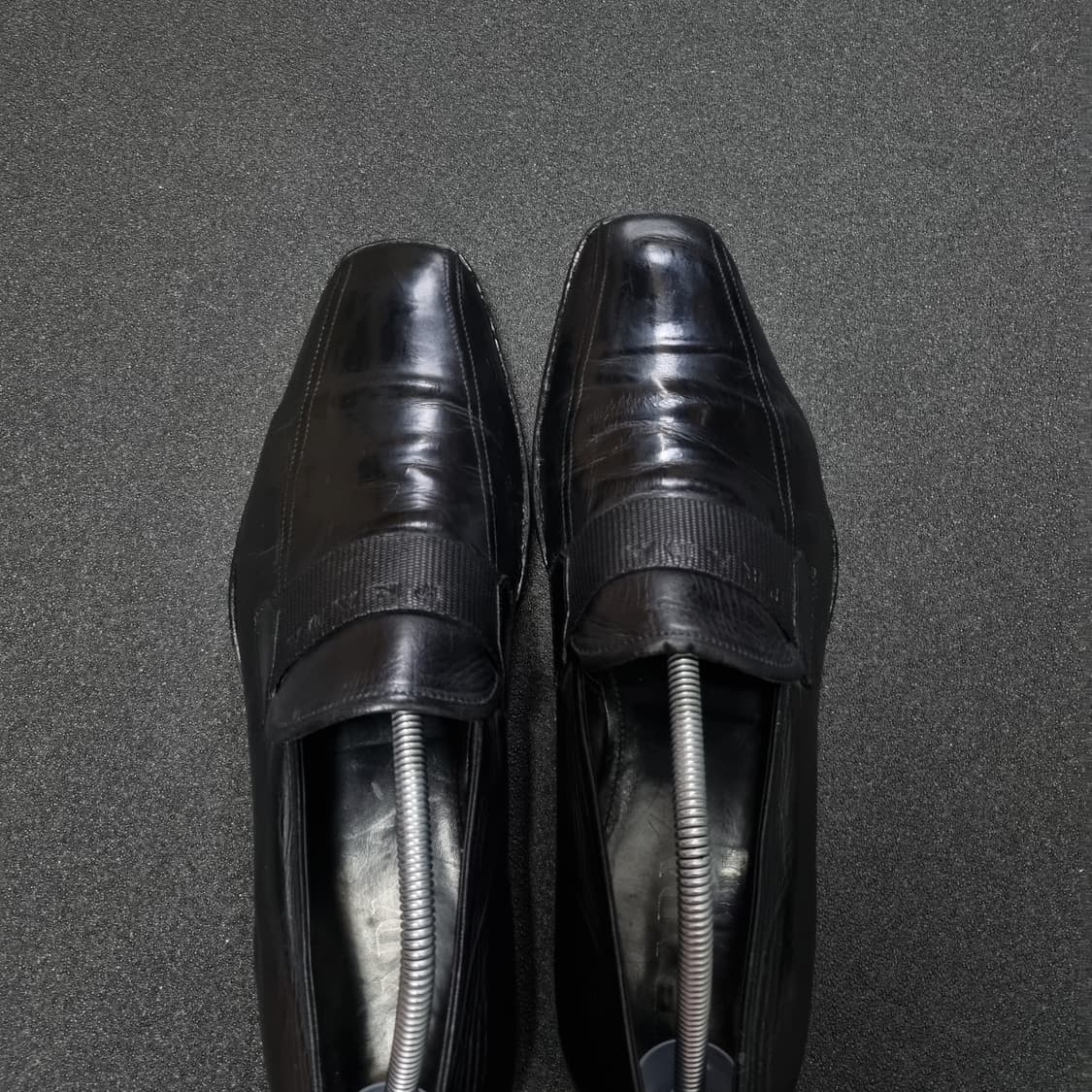 프라다 밴딩 로퍼 블랙 uk9 상품이미지1