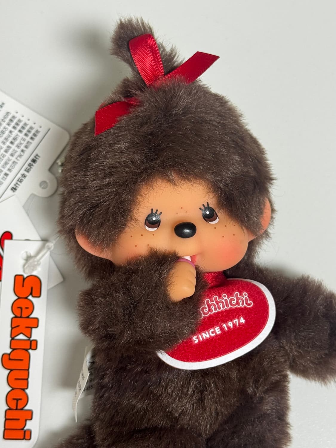 몬치치 SS 걸 키 체인 브라운 새상품 상품이미지2