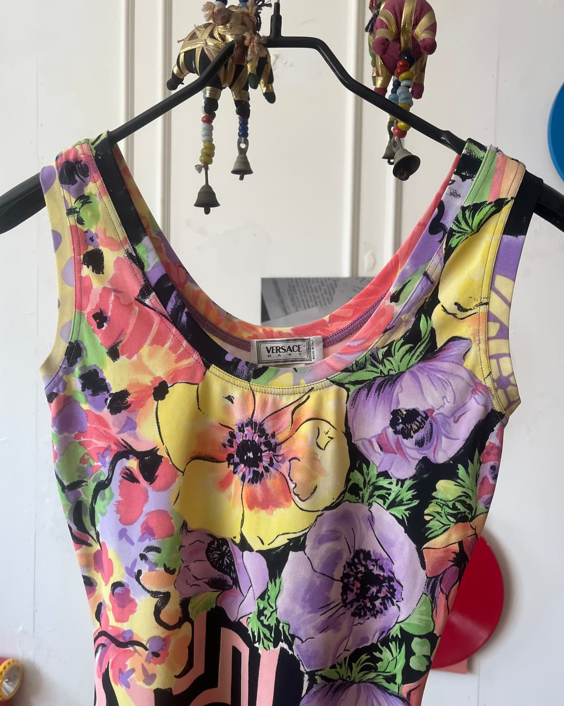 1990s VERSACE Floral Sleeveless Top 상품이미지5