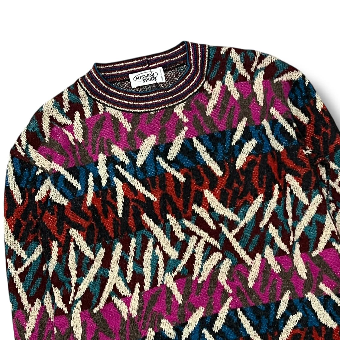 미쏘니 패턴 니트 s08396 상품이미지4