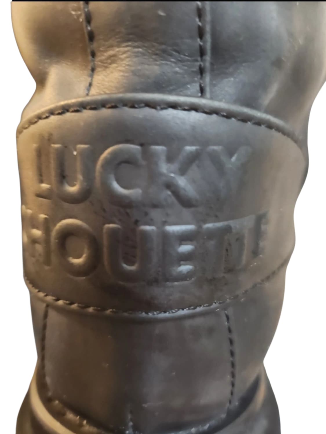 럭키슈에뜨 리얼가죽 롱부츠 블랙 240 상품이미지7