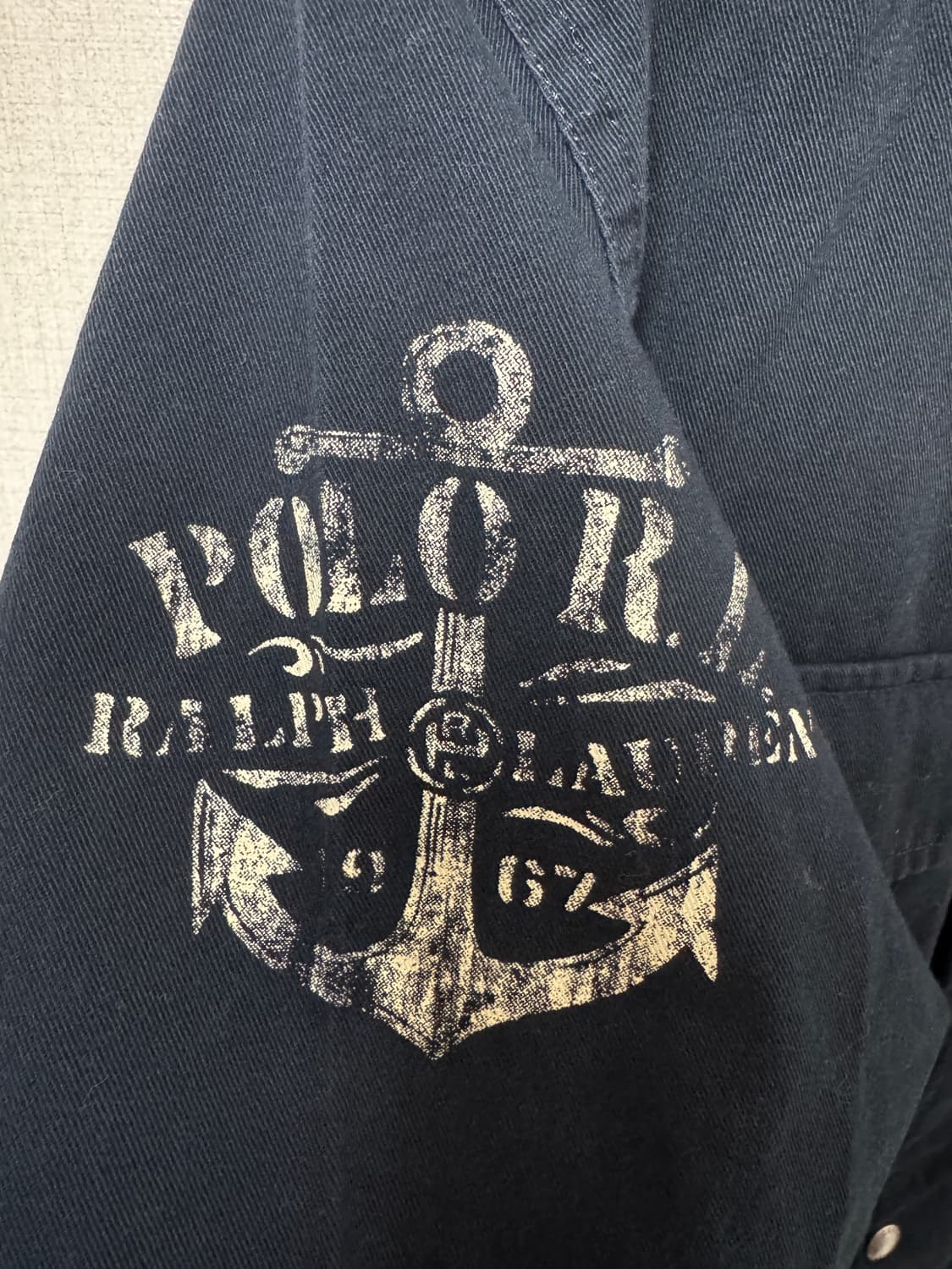 폴로 랄프로렌 보이즈 앵커 로고 후드 야상 (네이비) 상품이미지4