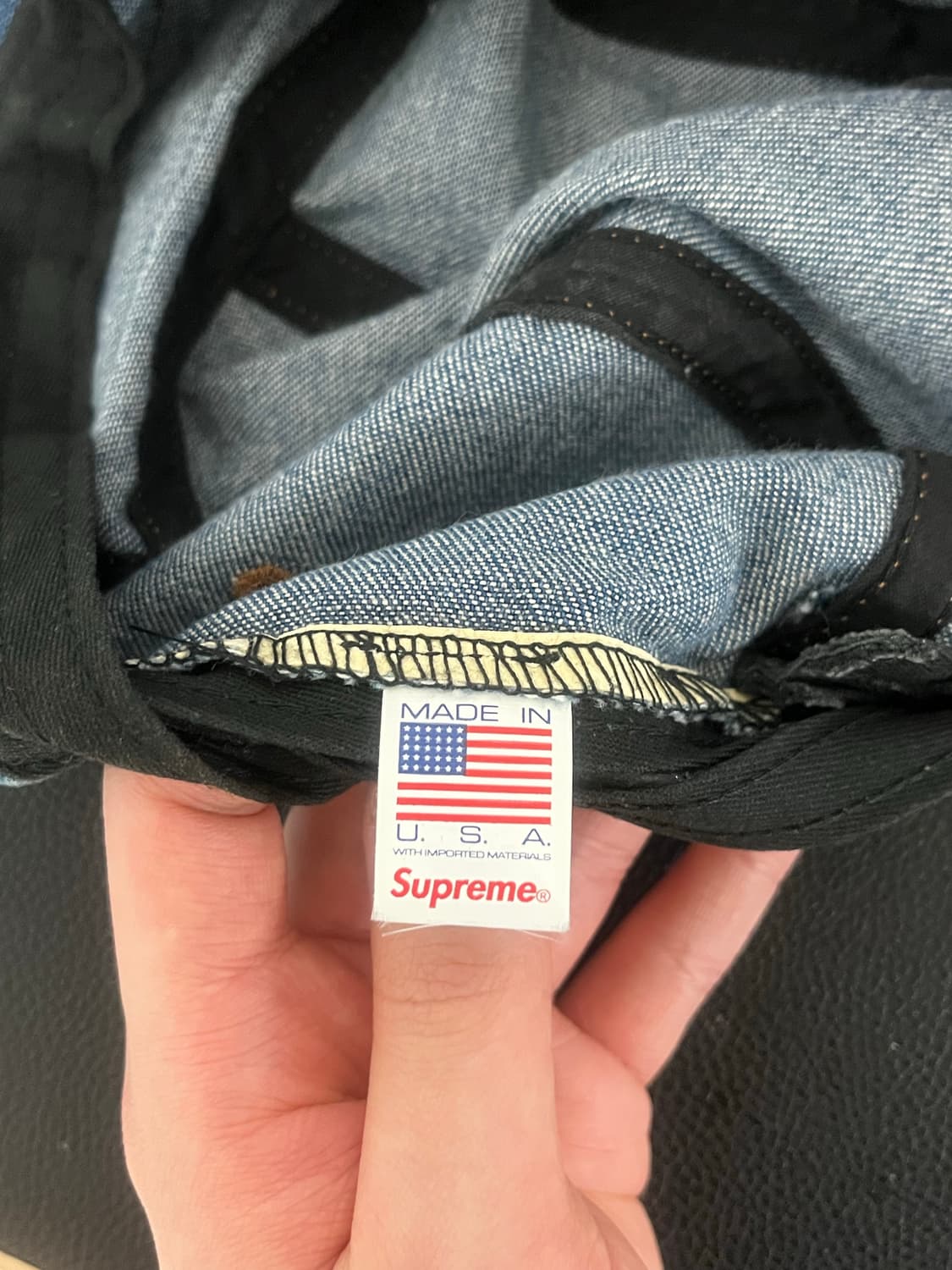 슈프림 워시드 치노 트윌 캠프캡 22FW 상품이미지3