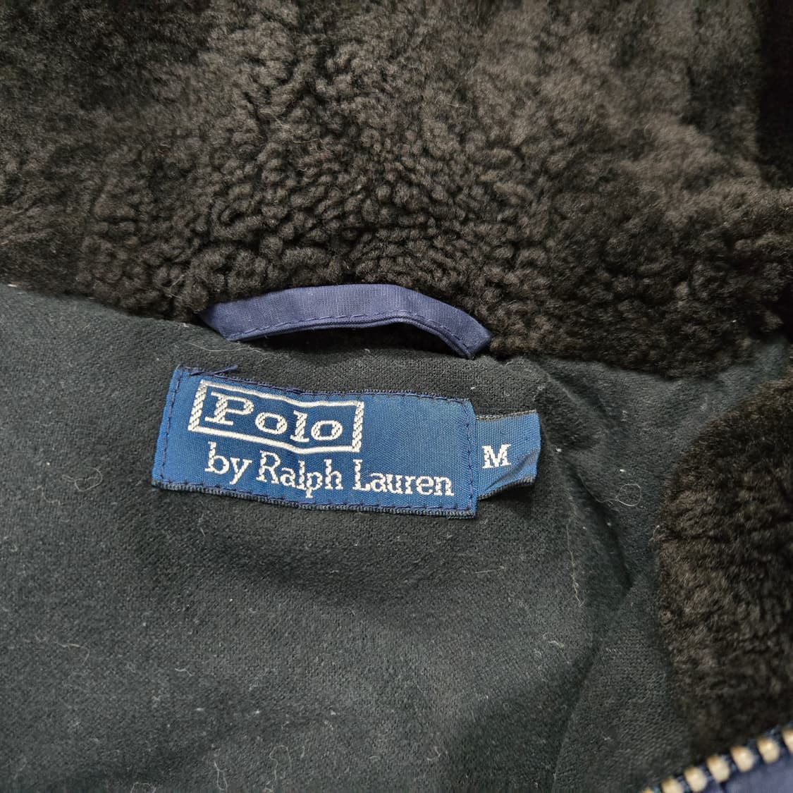 M 폴로랄프로렌 N3B 코요테퍼 오리털 다운자켓 네이비 상품이미지3