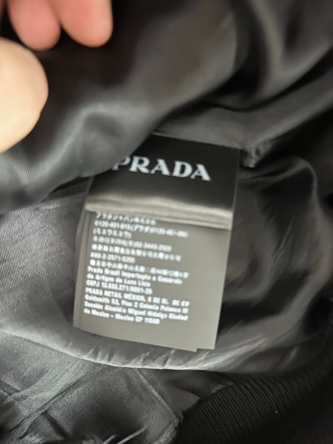 (52)Prada 나파 레더자켓 상품이미지4