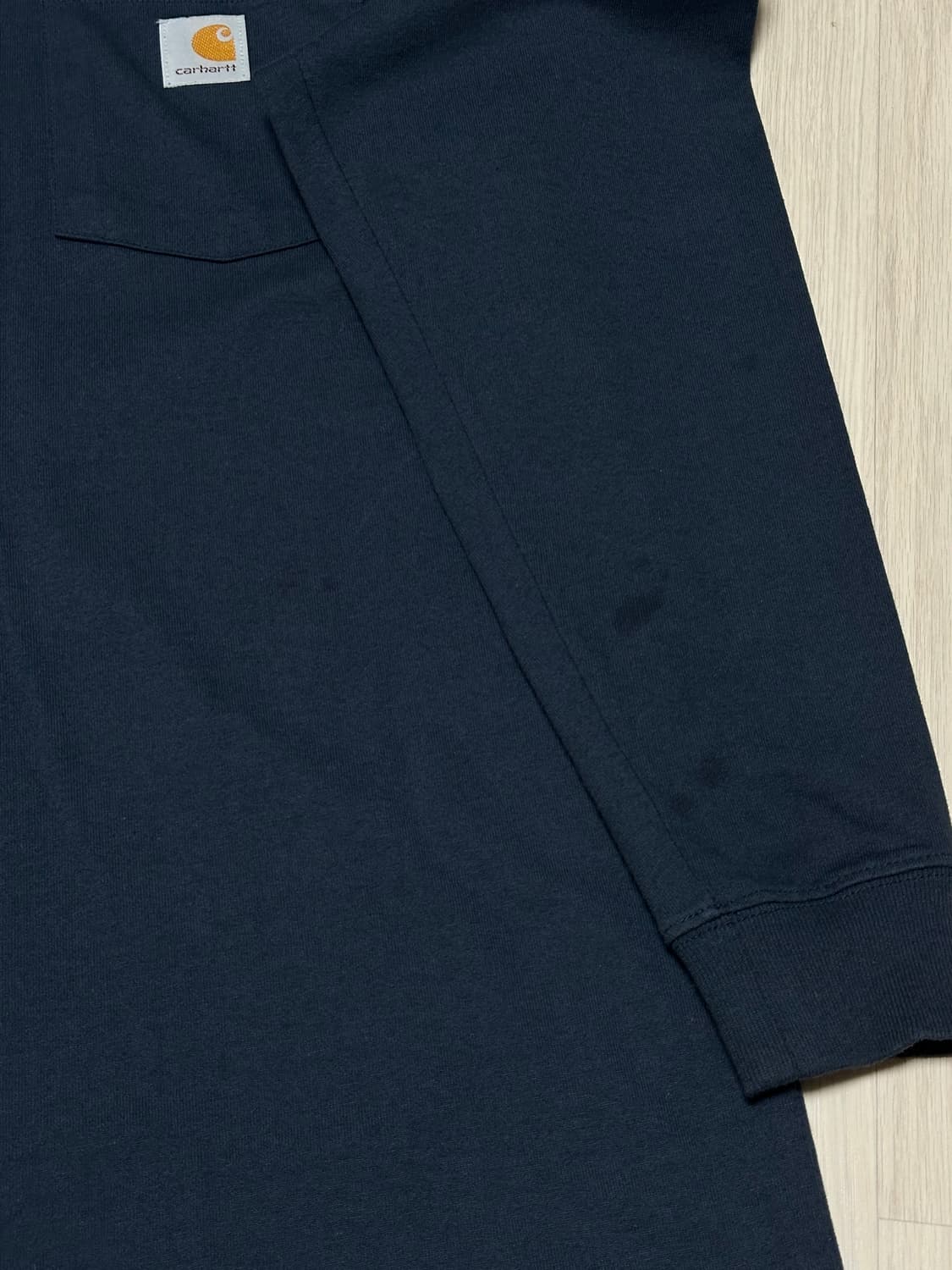 칼하트 CARHARTT 루즈핏 포켓 롱슬리브 긴팔 네이비 상품이미지4