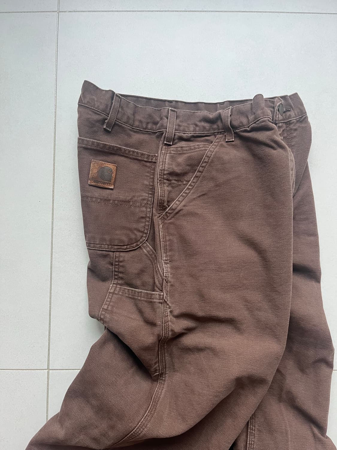 Carhartt B11 DKB Duck Carpenter Pants 상품이미지2