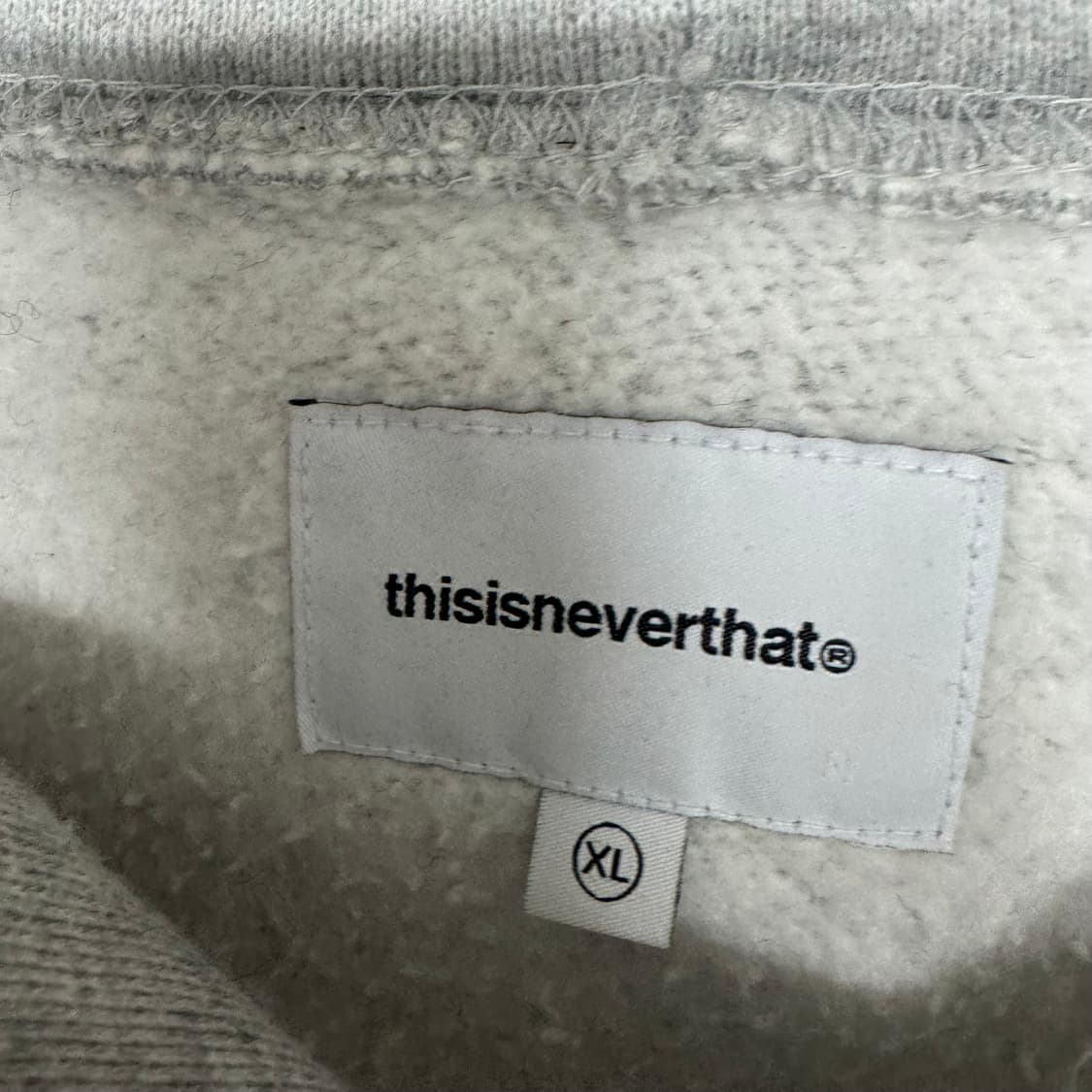 디스이즈네버댓 자수로고 후드티 상품이미지3