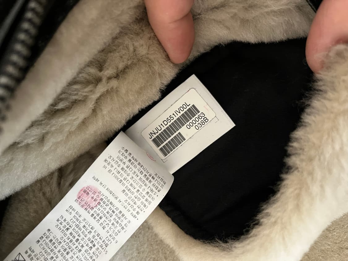 질스튜어트 남자 무스탕 상품이미지7