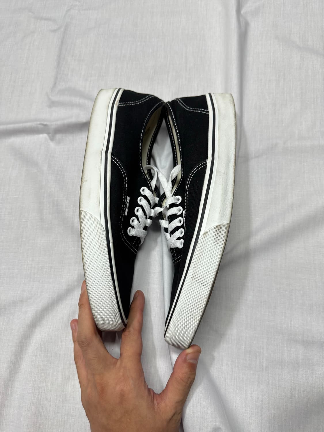 반스 어센틱 블랙 / 285사이즈 / 박스O 상품이미지3