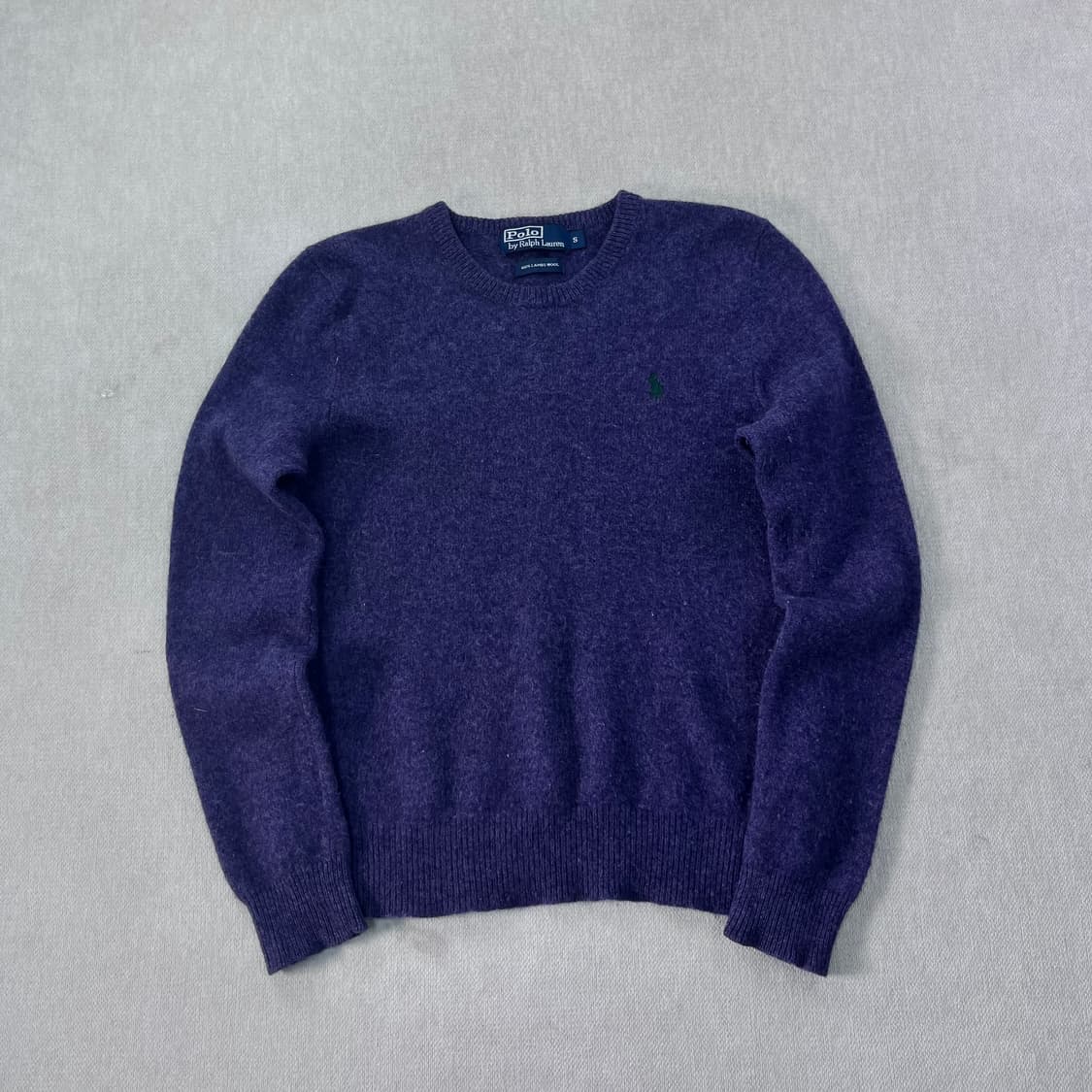 W 95 폴로랄프로렌 램스울 퍼플 니트 상품이미지1