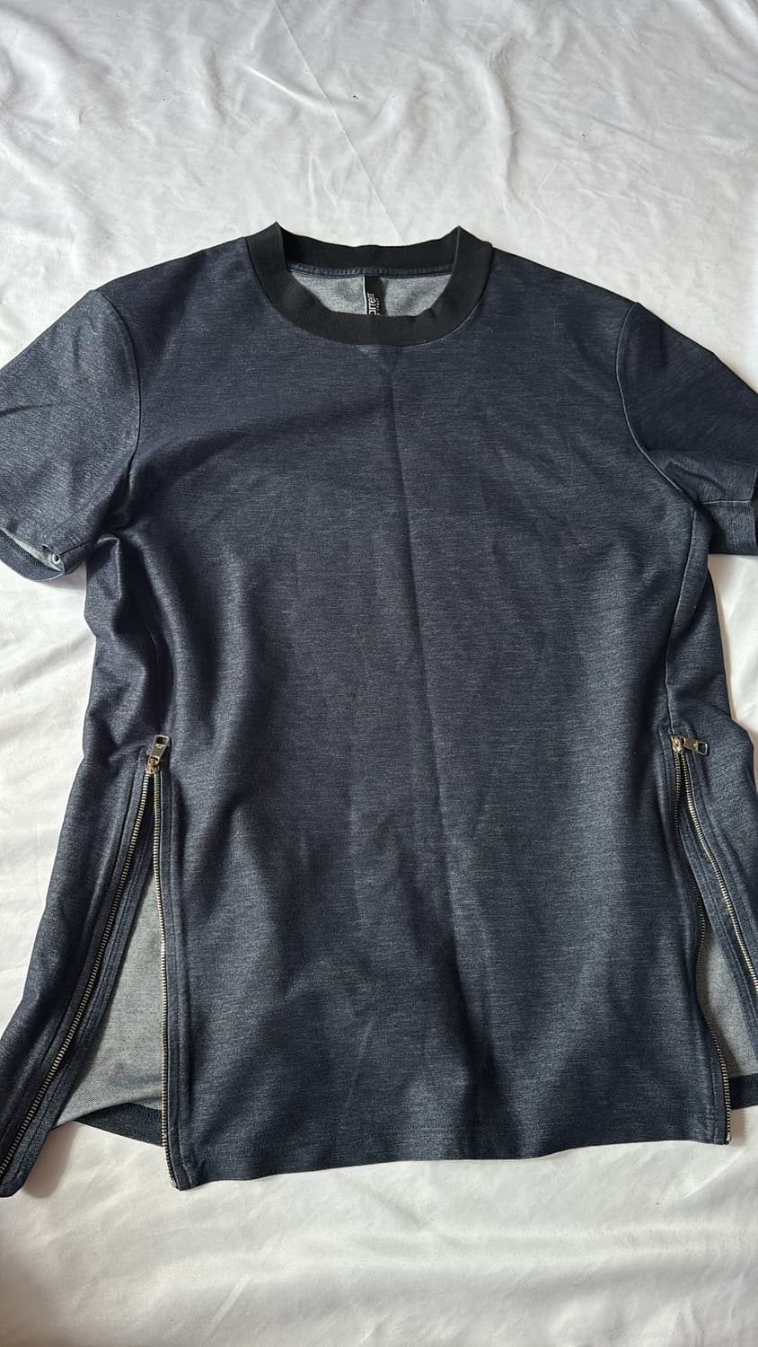 Side Zipper Tee 상품이미지2