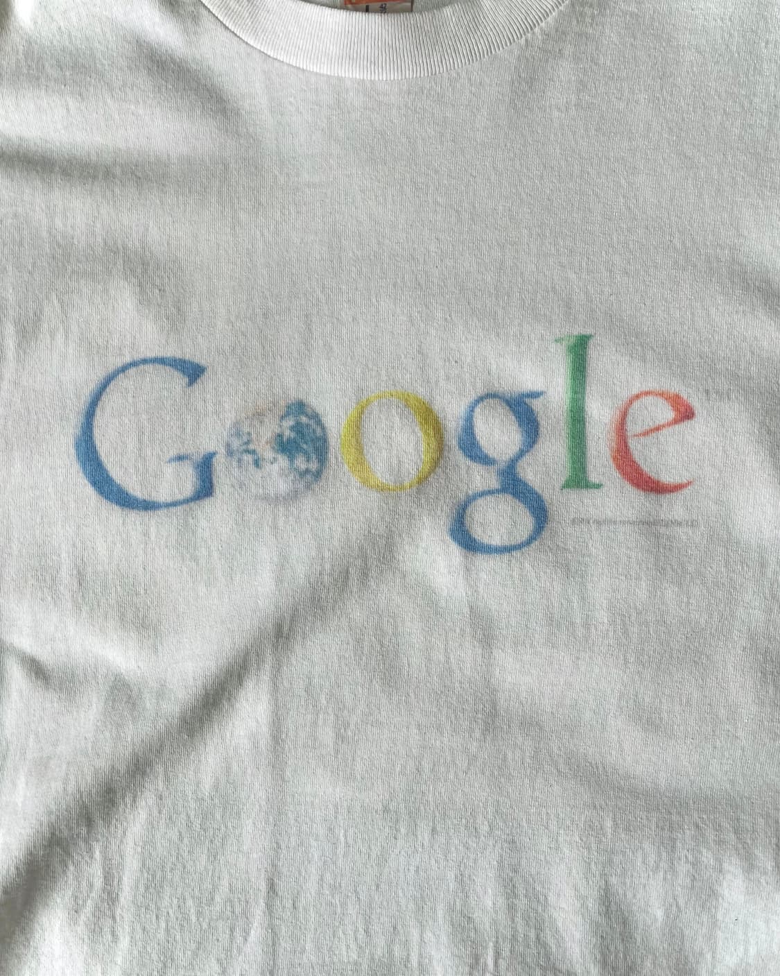 2001年 Google "Earth Day" Promo T-Shirt 상품이미지7