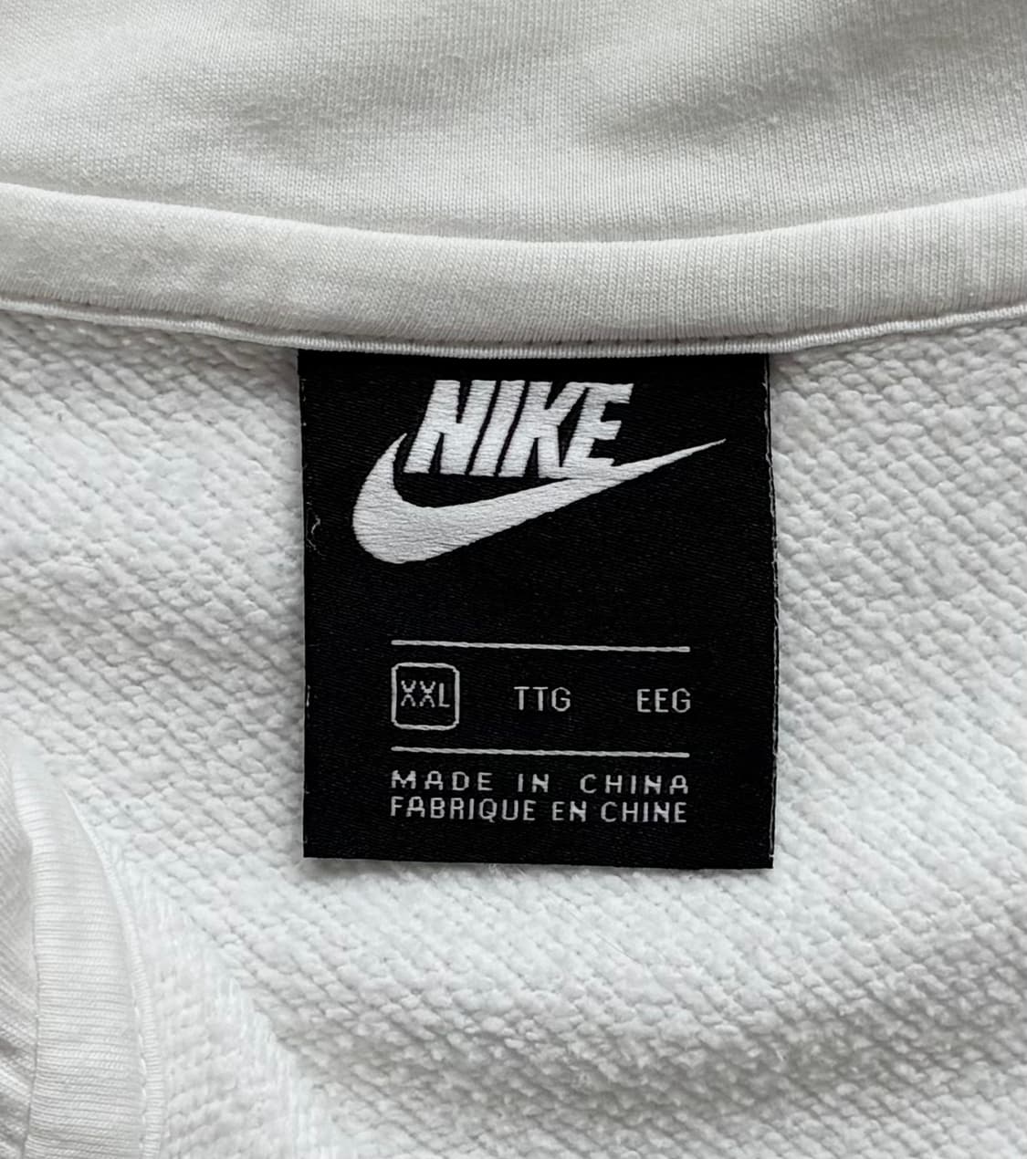 Nike 나이키 빅로고 화이트 후드 집업 상품이미지5