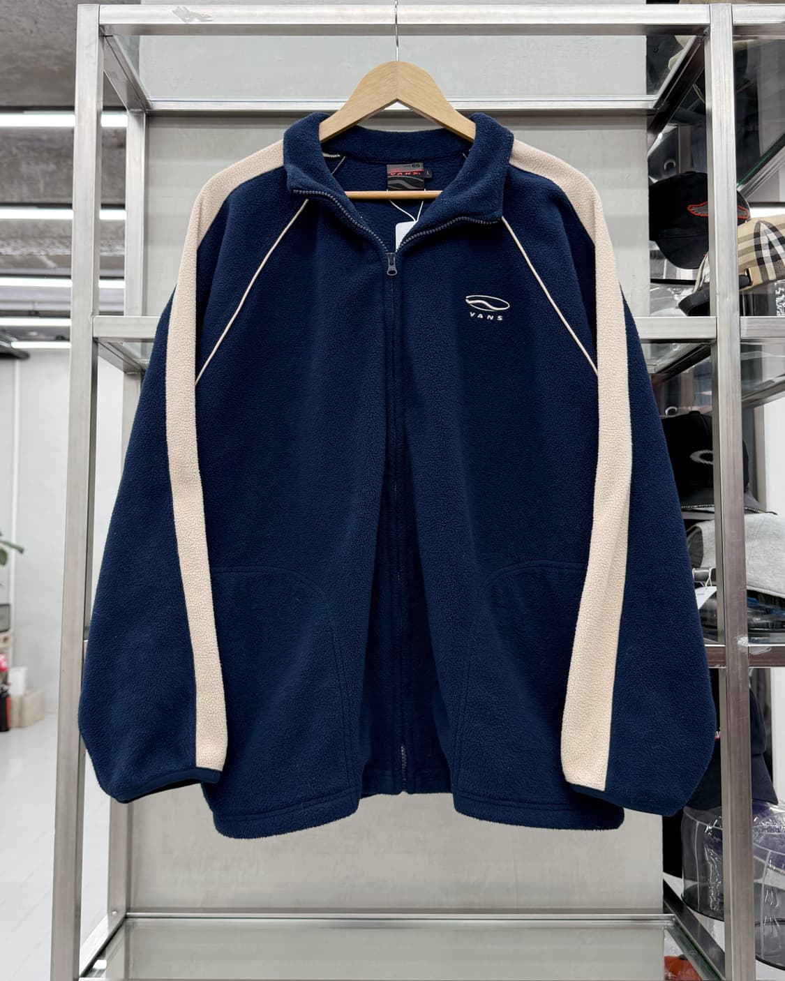 반스 90s 아이코닉 쉐르파 플리스 집업 자켓 상품이미지1