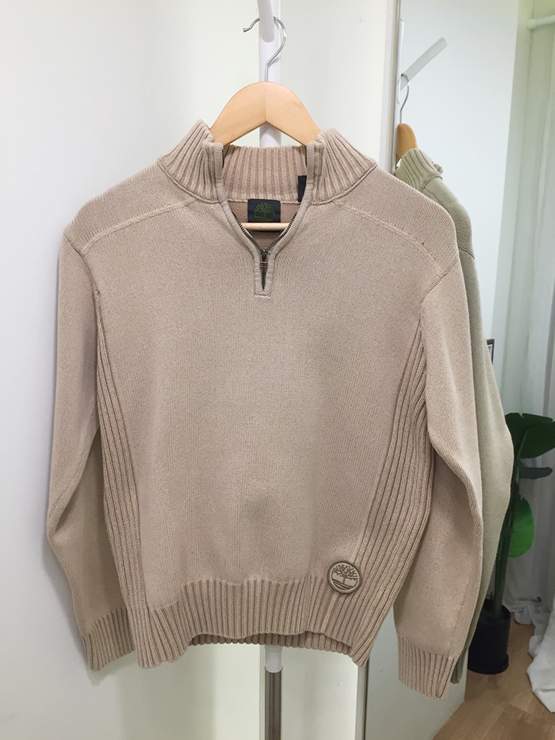 여성 팀버랜드 니트 반집업 95 상품이미지3