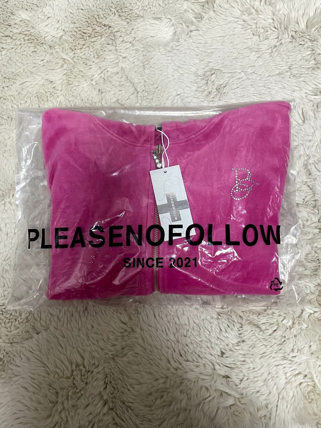 플리즈노팔로우(플노팔) 벨벳 트레이닝 세트 상품이미지5