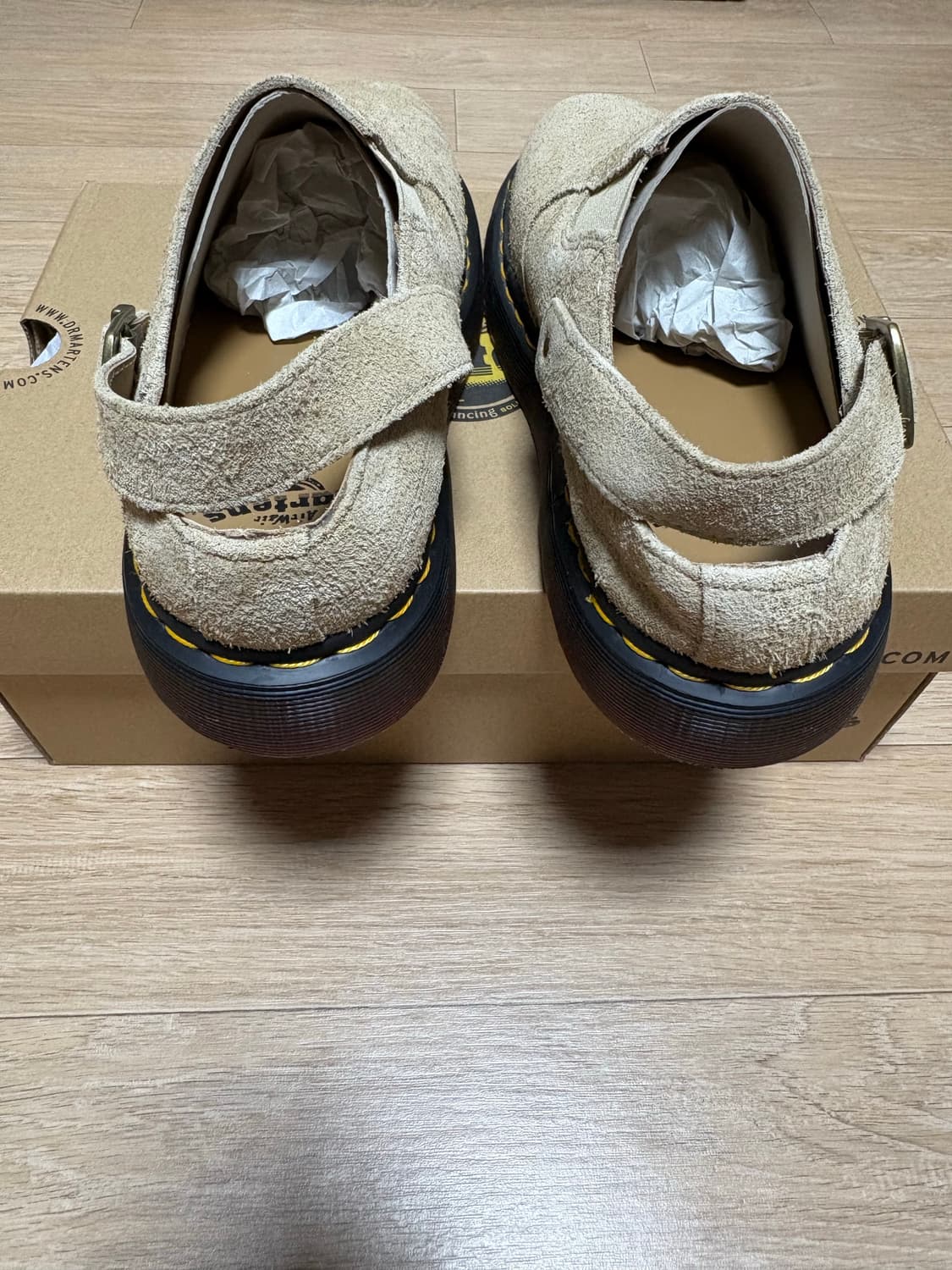 닥터마틴 아이샴 데저트 오아시스 스웨이드뮬 베이지 270 상품이미지6