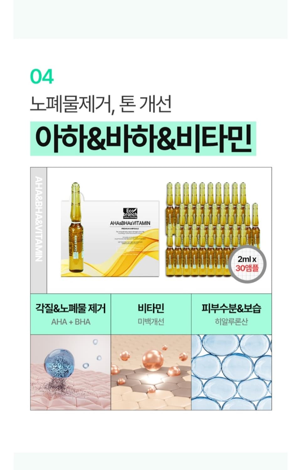 고농축 프리미엄 앰플 2ml* 30개입  >>>7종 중 택1 한개 선택< 상품이미지5