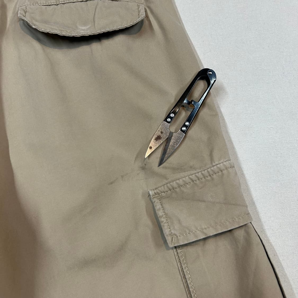 32inch) GAP 갭 카고 반바지 베이지 상품이미지8