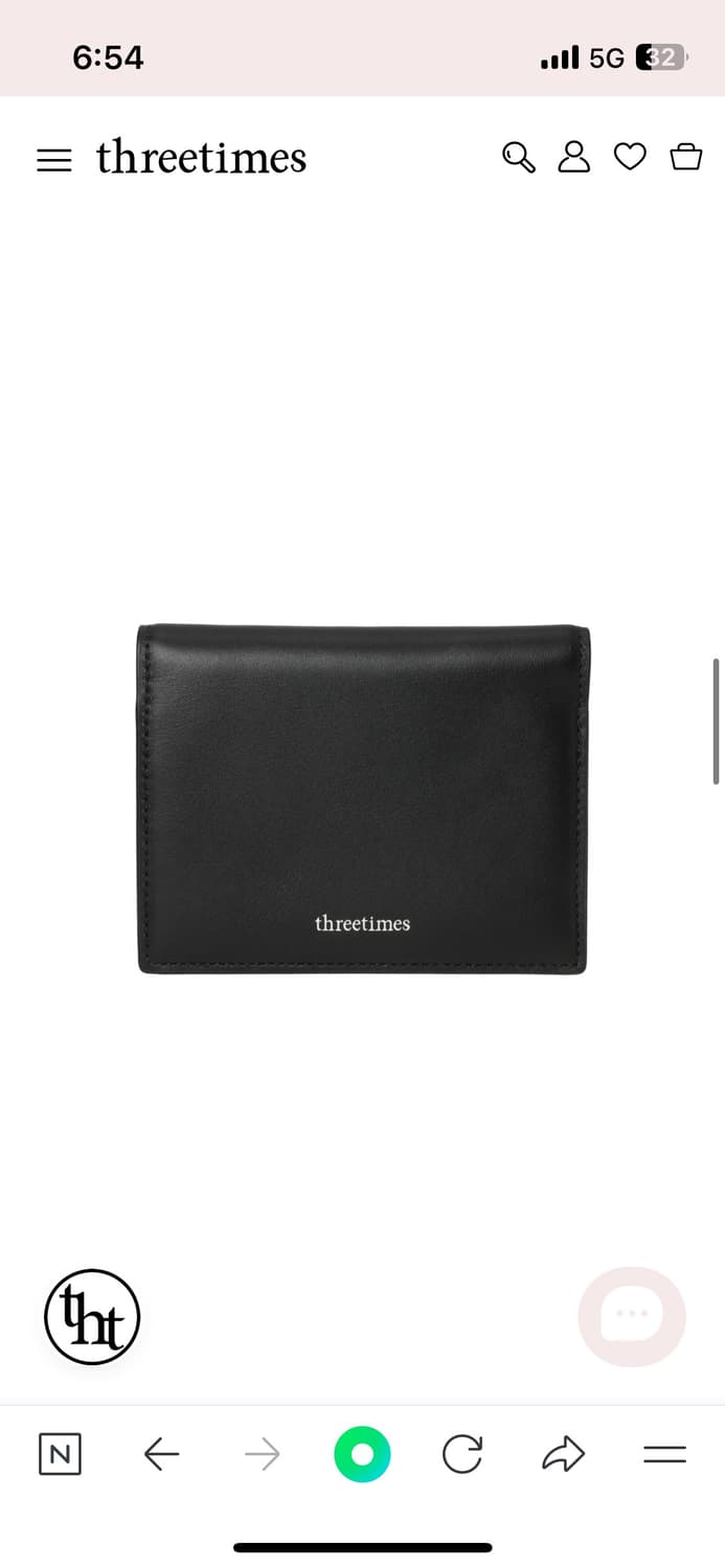 쓰리타임즈   Marshmallow fold wallet 상품이미지2