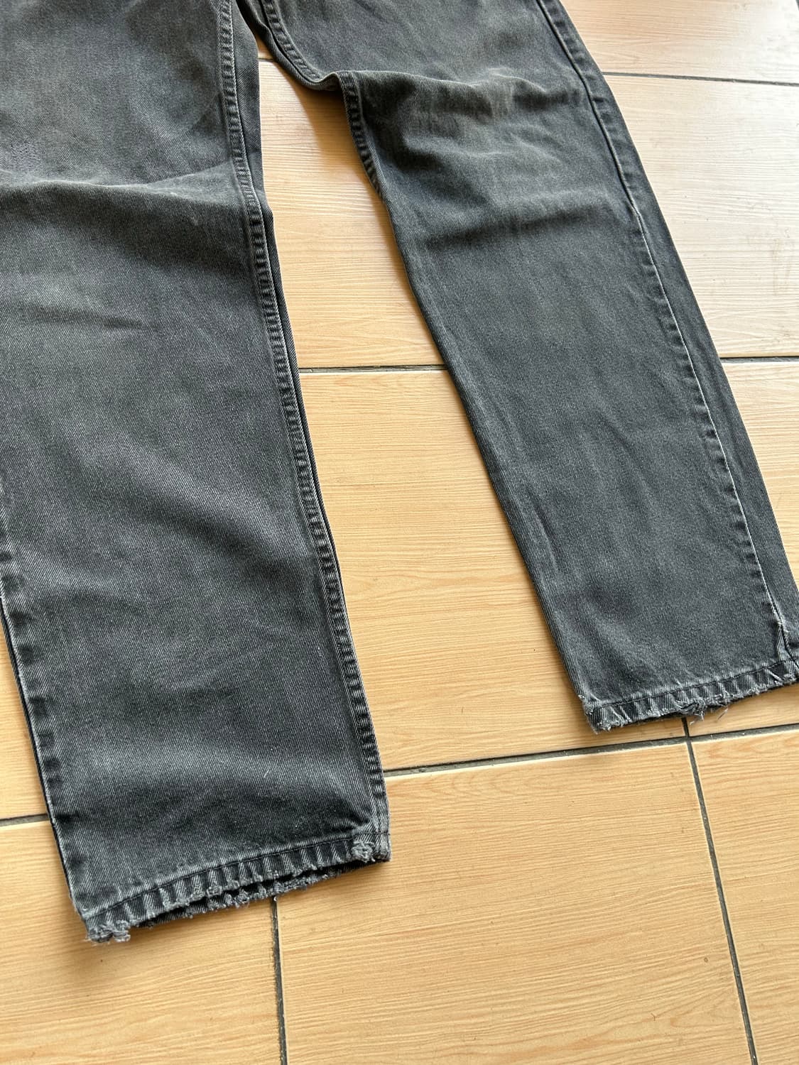 90’s USA 리바이스550 블랙진 34(32) 상품이미지3