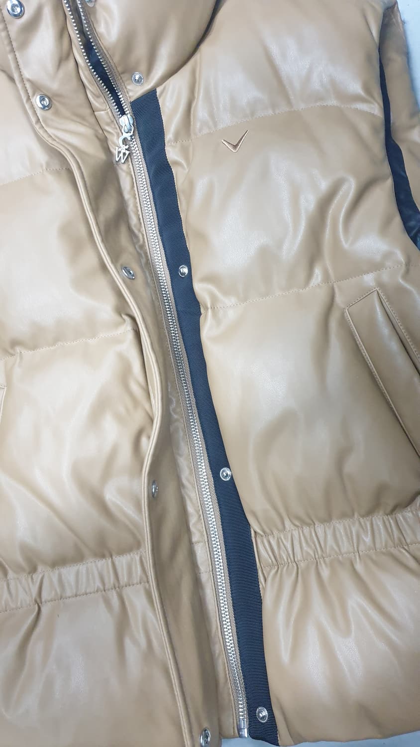 Callaway 여성 레더다운패딩 조끼 95 상품이미지7