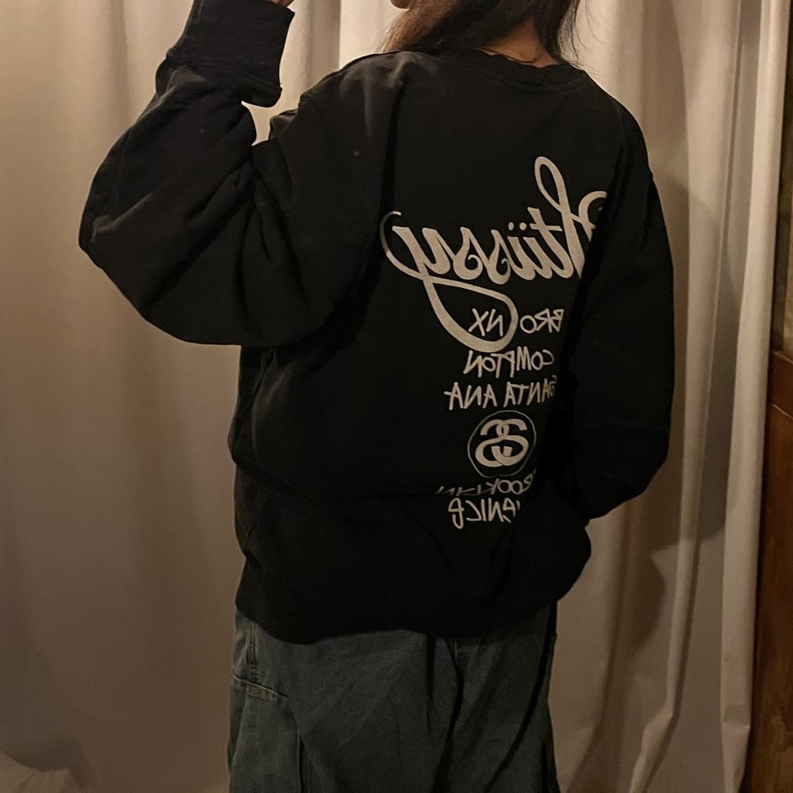 스투시 월드투어 맨투맨 상품이미지3