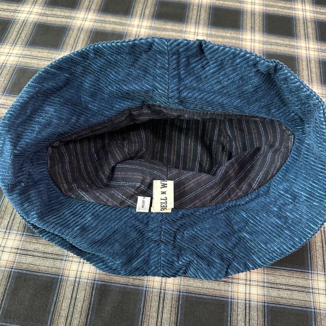 벨앤휘슬(현 cord)코듀로이 벙거지 버킷햇 (made in japan) 상품이미지3