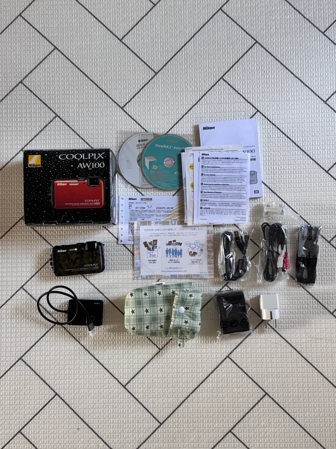 니콘 쿨픽스 aw100 카모 상품이미지1