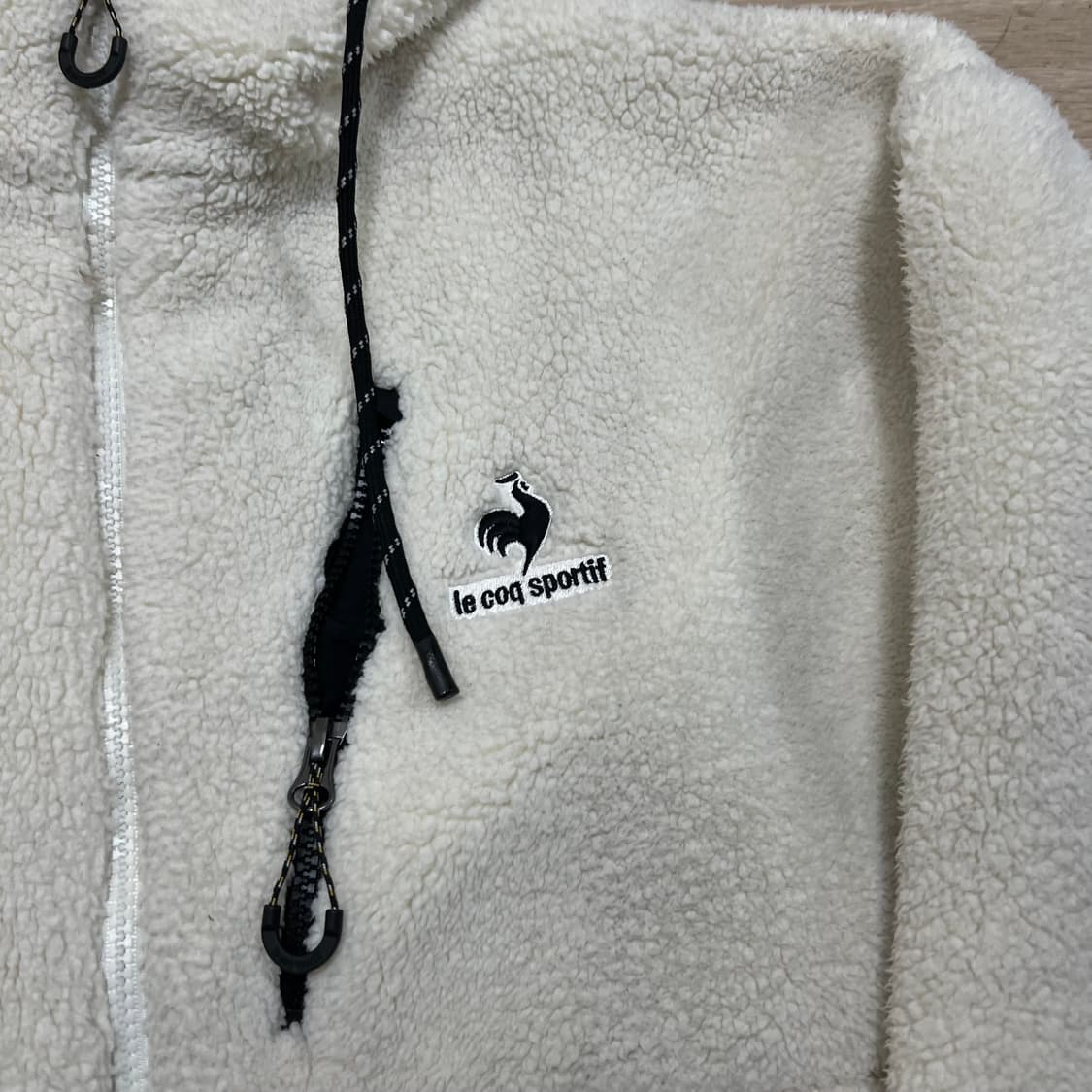 르꼬끄 리버시블 뽀글이 후리스 바람막이 후드자켓 [블랙] XL/105 상품이미지8