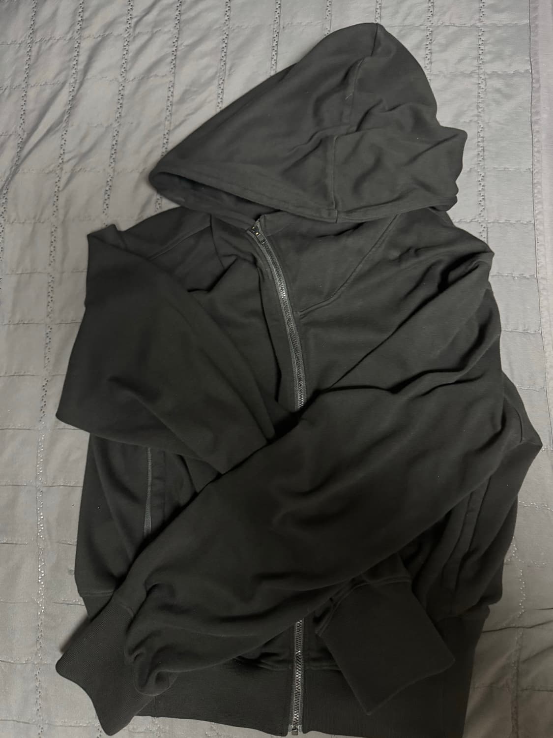 [L] ee 커브드 후드집업 상품이미지1