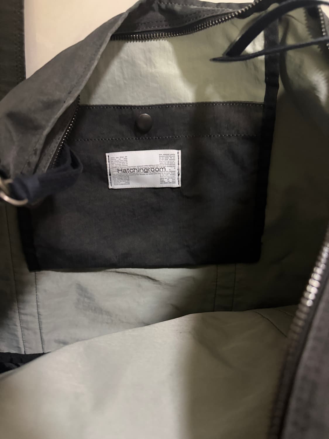 해칭룸(Hatchingroom) VTG 나일론 토트 상품이미지3