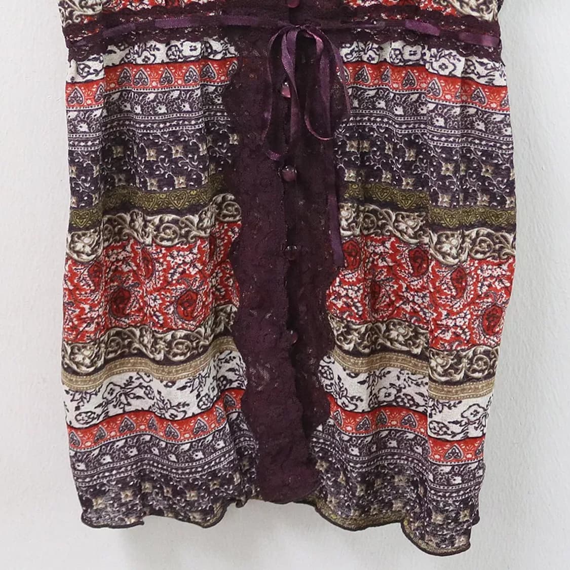 BLUE ROSE 플라워 뷔스티에 슬리브리스 66385 상품이미지4