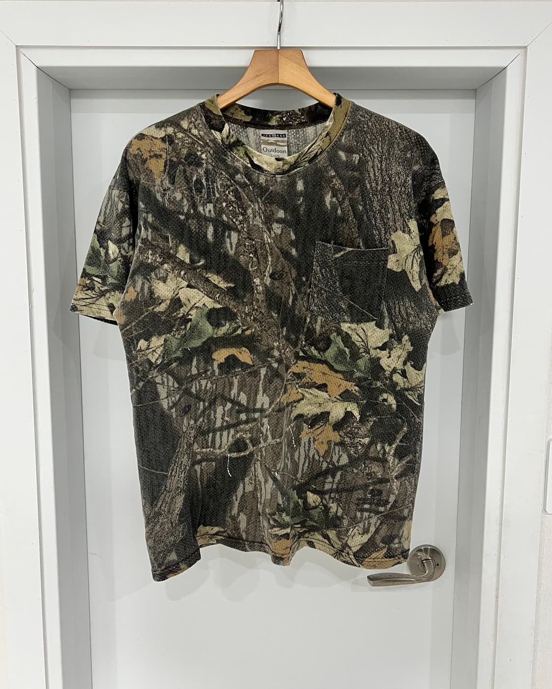 90s 저지스 아웃도어 모시 옥 리얼트리 티셔츠 상품이미지2