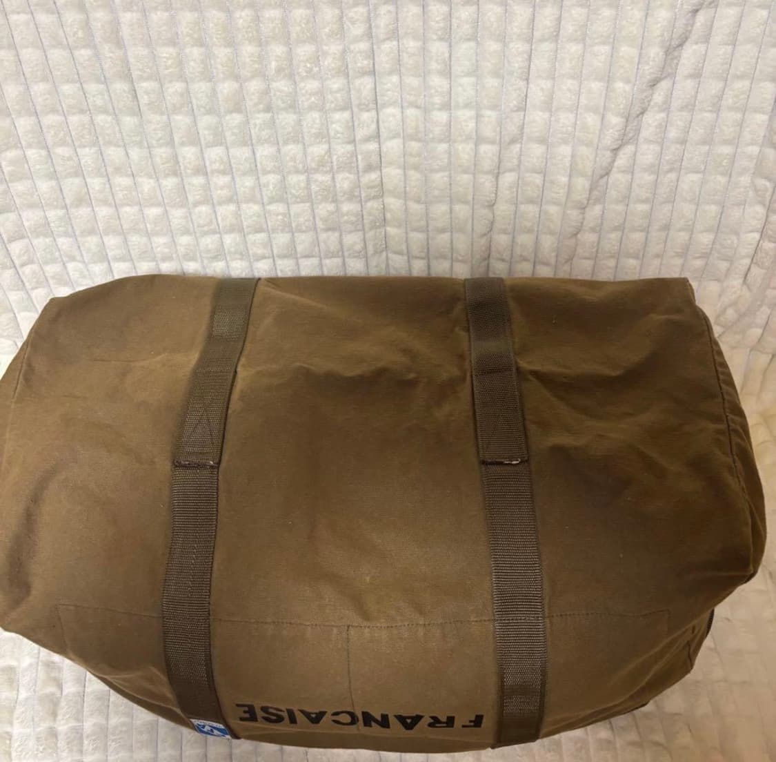 OS) 1960s French Military 프랑스군 낙하산 더플백 상품이미지9